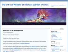 Tablet Screenshot of michaeldamianthomas.com